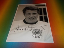 Herbert Wimmer DFB World Champion 1974 signed autograph on 20x28 photo