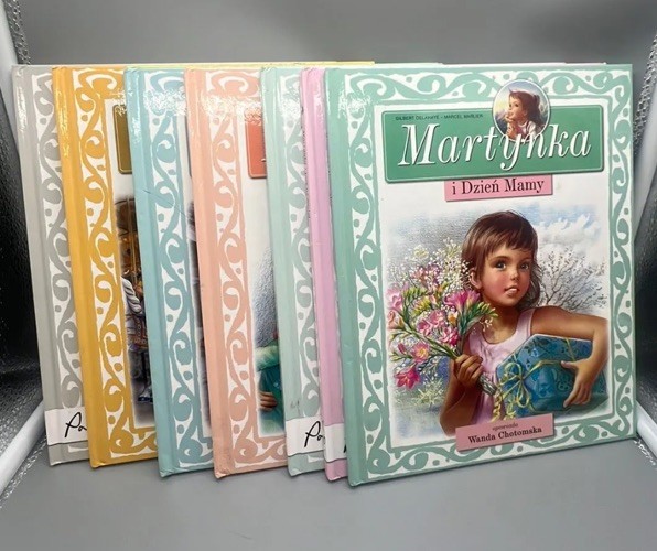 Lot Of 8 Martynka Series Polish Children's Books