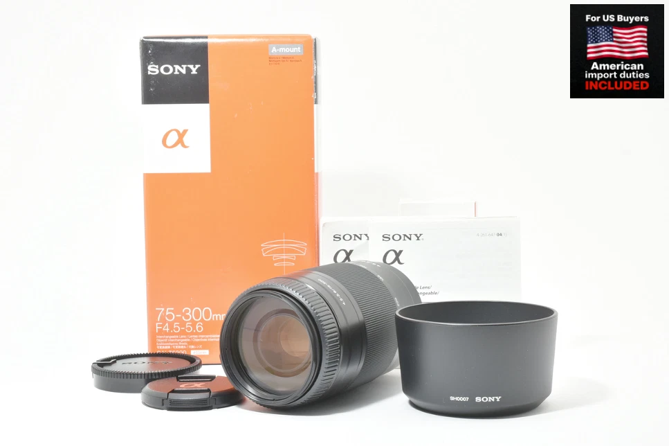 Sony A-mount 75-300mm Focal Camera Lenses for sale | eBay
