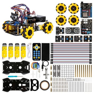 Smart Robot Car Kit Arduino Compatible QD001 STEM Coding Educational 8-12 12-16
