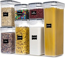 Airtight Food Storage Containers 7PCS BPA Free Kitchen