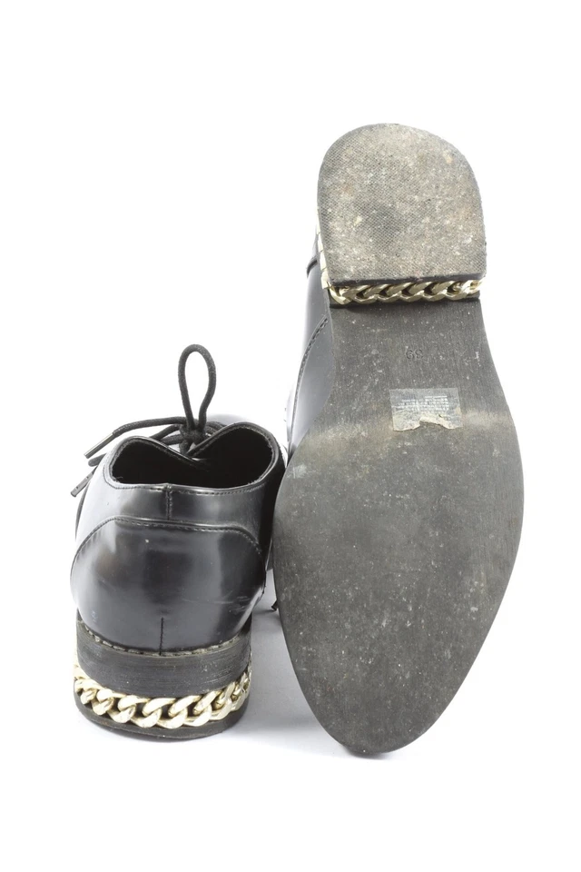 H&M Zapatos brogue Mujeres Flats Talla EU 39 negro look casual - Imagen 2 de 4