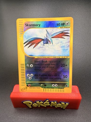 Skarmory 27/165 Rare Expedition Base Set Pokemon Reverse Holo Near Mint