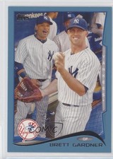 2014 Topps Wal-Mart Blue Brett Gardner #254 0u7