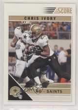 2011 Score Glossy Chris Ivory #178 2u3