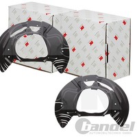2X Nk Spritzbleche Bremsscheiben Vorne Passend FÜR Bmw X5 X6