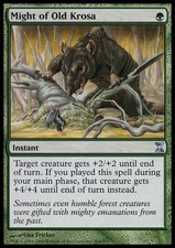 Might of Old Krosa - Time Spiral #204/301 MTG Magic The Gathering