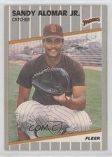 1989 Fleer Sandy Alomar Jr #300 0p35