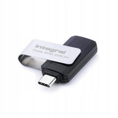 USB flash drive Integral Crypto-C Dual 256 GB USB Type-C FIPS 197