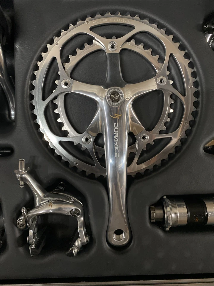 Nuevo grupo Shimano Dura-Ace 7700 25 aniversario Dura-Ace sin abrir sin usar Foto 3 de 4