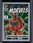 2024-25 Panini Donruss Optic Shai Gilgeous-Alexander Net Marvels Holo #8 Thunder