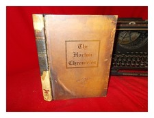 JENKINS, KEITH The Horton Chronicles 1st Edition Hardcover