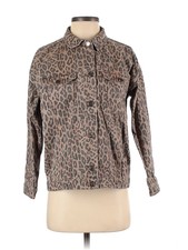 Monki Women Brown Jacket Xxs
