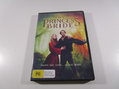The Princess Bride DVD Region 4 PAL Cary Elwes Robin Wright Mandy Patinkin Movie