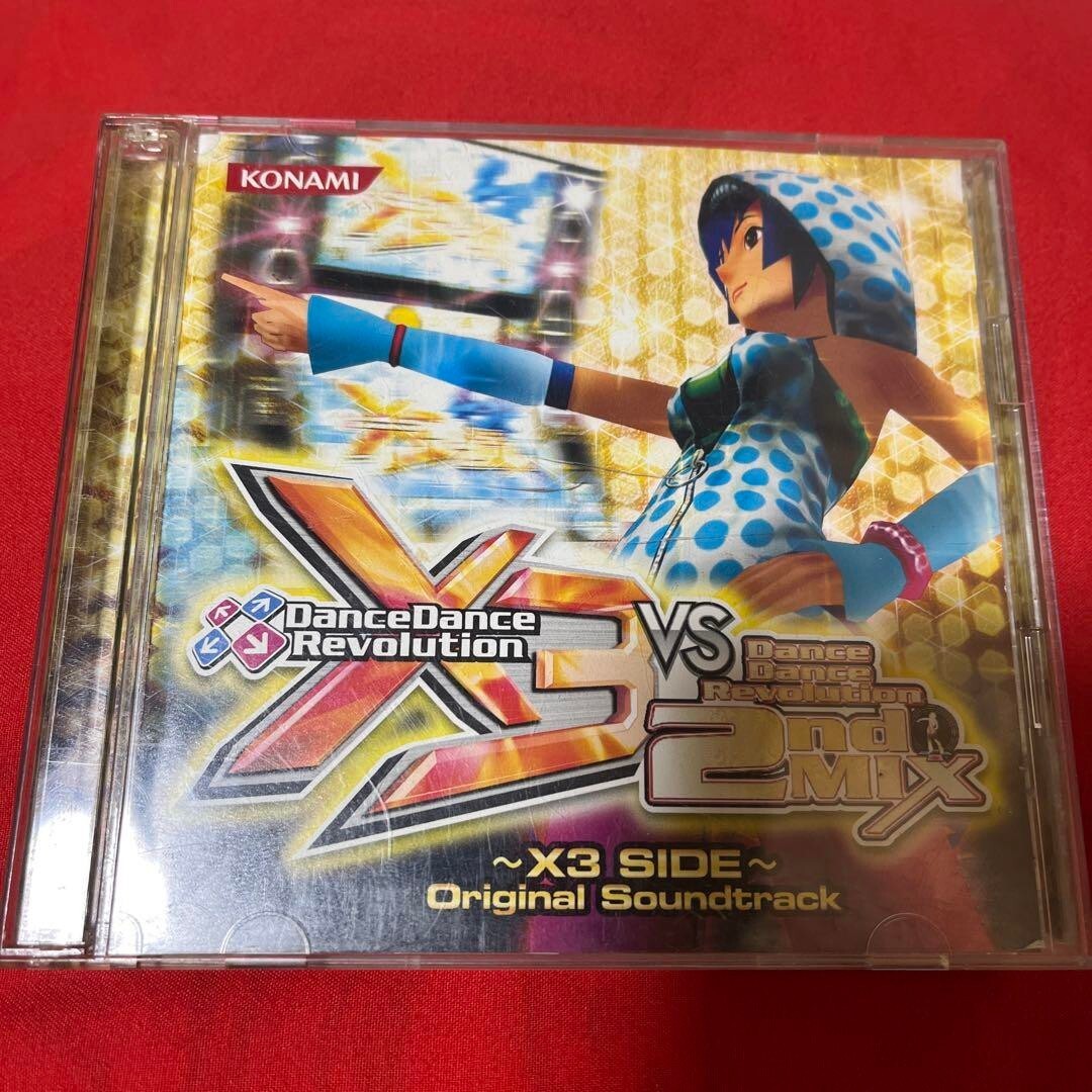 DanceDanceRevolution X3 VS 2nd MIX OST Dance Dance Revolution Game CD Music  soundtrack / X3 VS 2nd