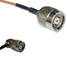 RG316 RP-TNC MALE to RP-TNC Male Angle RF Cable Rapid-SHIP LOT