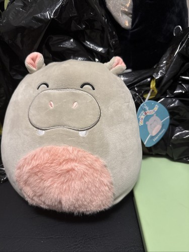 Squishmallows 7.5" Harrison The Hippo - Officially Licensed Kellytoy Plush - 第 1/1 張圖片