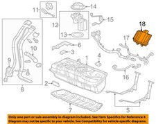 GM OEM 11-12 Volt Fuel System Fuel System Components-Module 20867261
