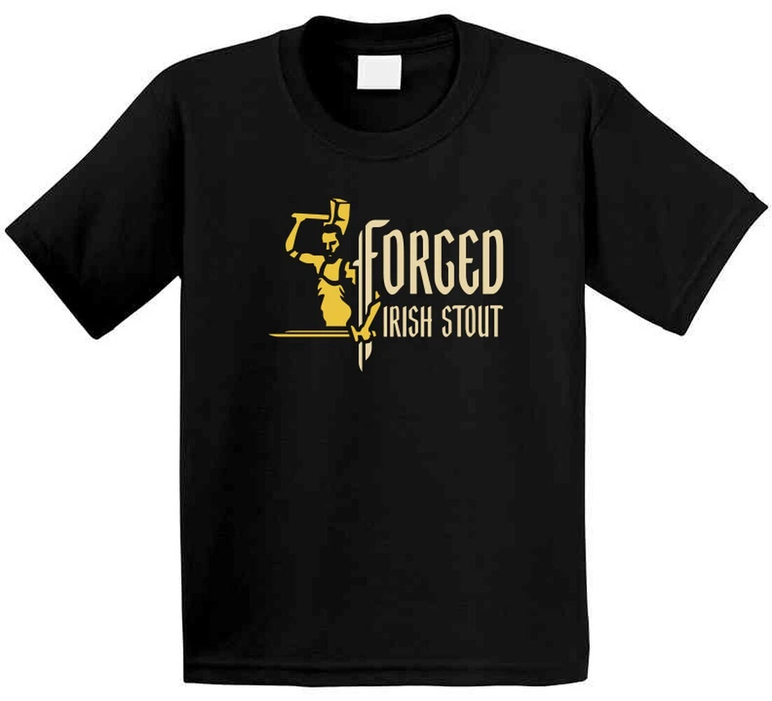 Forged Irish Stout Beer Lovers 3D T-Shirt