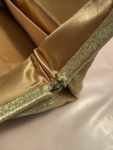 Borsa pochette da sera clip cammeo catena Juliart oro vintage vecchi soldi - Foto 5 di 13