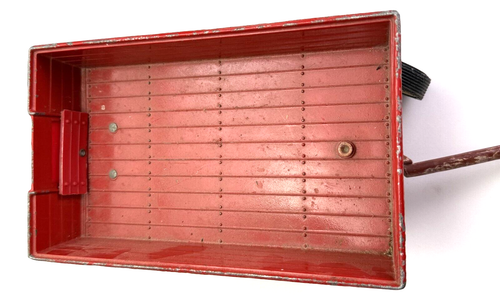 ERTL - Red Barge Wagon w/Sliding Endgate - 1:16 scale - Picture 6 of 7