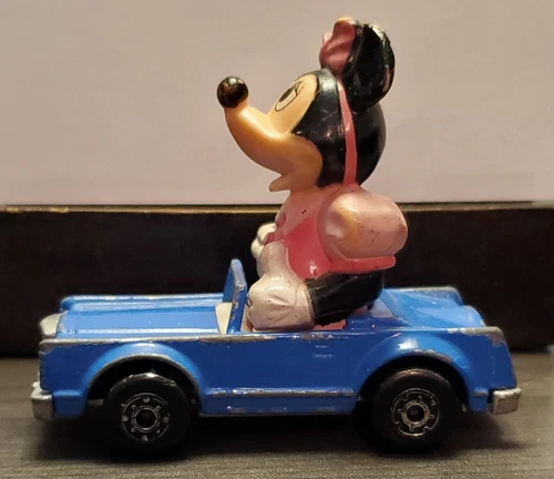 VINTAGE 1979 LESNEY MATCHBOX DISNEY SERIES #4 MINNIE MOUSE CAR HONG KONG