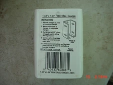 10 PCS White PVC VINYL FENCE RAIL End Cap  ~ 1-3/4" x 2-3/4" 