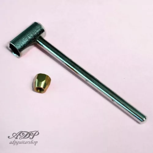 Gibson Guitars TrussRod Brass Nut Hex + Wrench 5/16 (10-32) 8mm