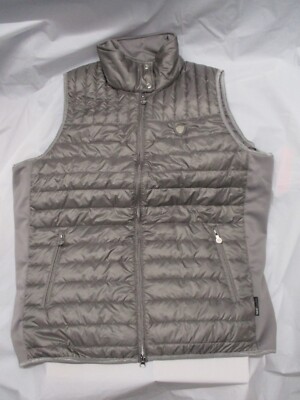 Covalliero Herren Steppweste Bodywarmer Reitweste XXS XS S L XL XXL XXXL grau