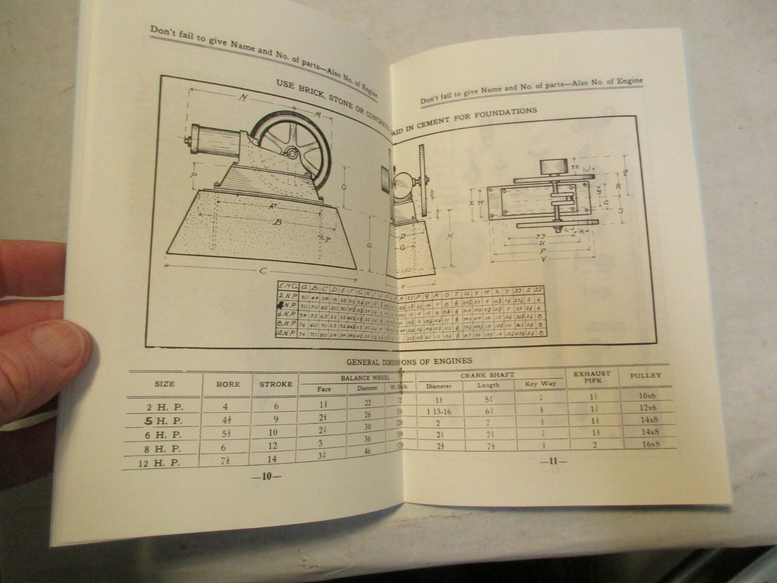 reprint Waterloo Engine Co. Waterloo Boy Gasoline Engines Instructions