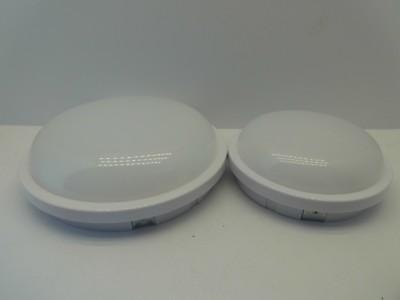 Lámpara De Techo Redonda Moderna Led 4000k Con Atenuador Blanco