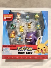 Wicked Cool Toys Pokemon Battle Figures - Pack of 10 for sale