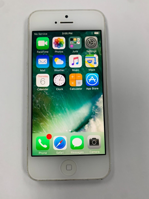 Apple iPhone 5 - 16GB - White & Silver (AT&T) A1428 (GSM) | eBay