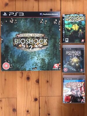 PS3: Bioshock 2 Special Edition, Bioshock 1-2 & Bioshock Infinite