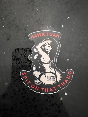 #ad #ad Hawk Tuah Sticker Chopper Custom Covers $10.00