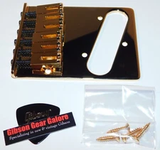 Fender Telecaster Bridge Gold Richie Kotzen Modern Guitar Parts Tele Project Mod