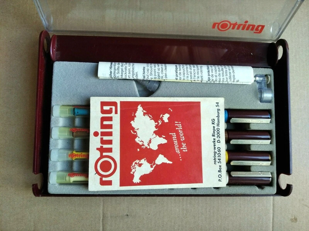 Rotring Isograph Cleaning