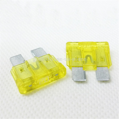 10 Stück Littelfuse 0257020 Kfz-Blattsicherung Nennspannung 32V 20 Amp