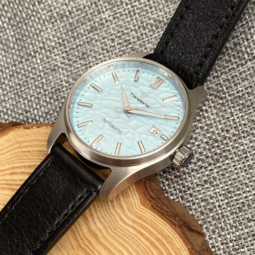 Reloj automático Tandorio para hombre fecha NH35 200m impermeable 39 mm cristal zafiro - Imagen 6 de 30