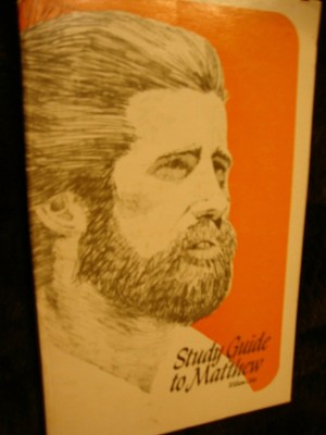 VINTAGE  ''Study Guide to  Matthew''  William Coble  (1975) Baptist Association L6