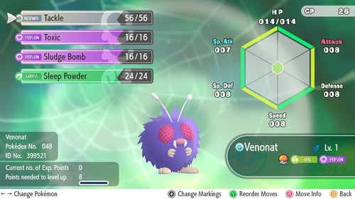 * NON SHINY * Choose Your Level 1 Pokemon 0AV 6IV Let's Go Pikachu Eevee LGPE - Picture 65 of 195