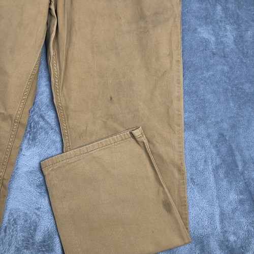 Carhartt Workwear Trousers Mens 34W x 32L Beige Tan Relaxed Fit Carpenter Jeans - Picture 5 of 16
