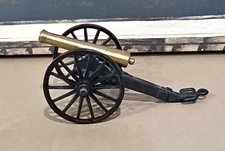 MFCO Michael Falk Co. Brass & Cast Iron Civil War Field Cannon Souvenir C 1/2