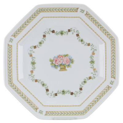 Kuchenteller Gallo Galerie de Porcelaine Leonardo Das Blumenkörbchen