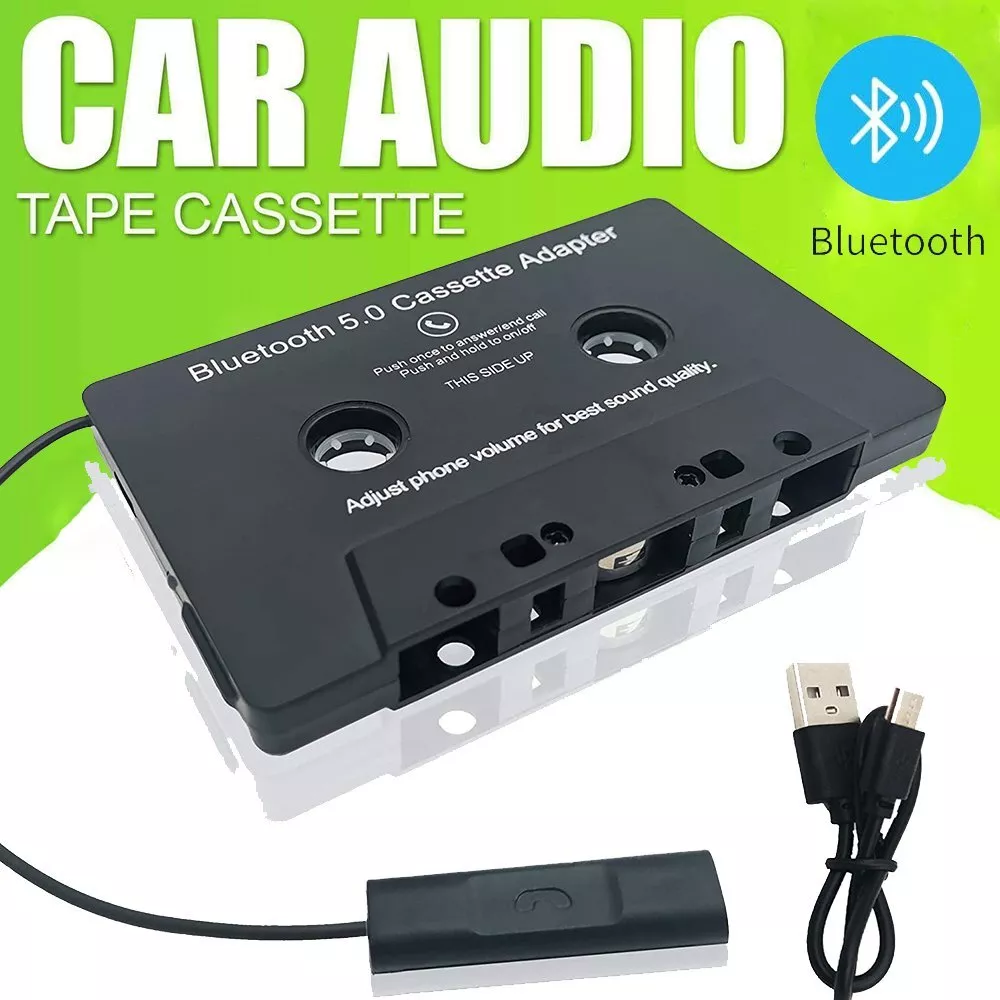 Bluetooth Cassette Tape Adapter Car Audio USB MP3 Radio Player Hands-free  Kit