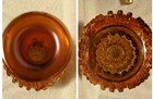 Imperial -Ohio 1920's Octagon 7-pc Marigold Carnival Decanter Set #505  — photo 10