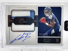 2022 Panini One Football Treylon Burks RPA 128/149, #36 (2 Color Patch)