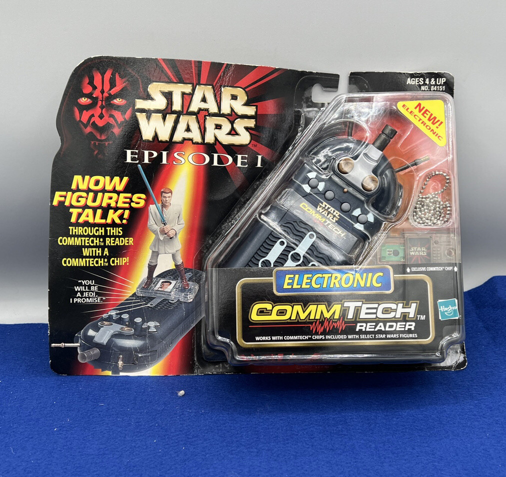 Star Wars CommTech Reader エピソード1 1998 Star Wars Episode 1 Electronic CommTech Reader - New on