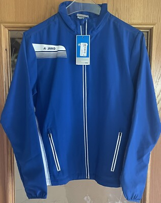 Laufjacke Jako Damen Athletico Größe 36 Farbe Royal/Weiß