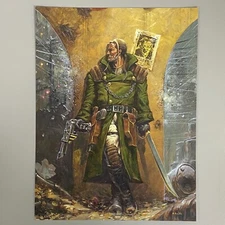 KAL JERICO BOUNTY HUNTER NECROMUNDA ART PICTURE POSTER WARHAMMER 40,000